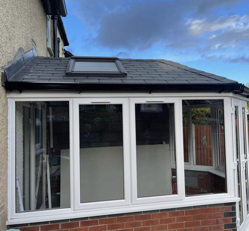 lightweight tiled  conservatory roof